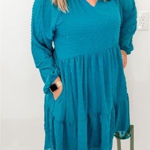 Stevie Dress - turquoise